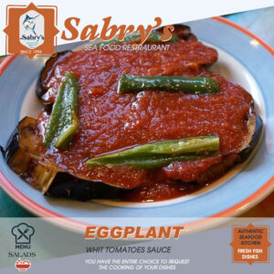 Eggplant with tomato